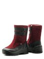 Сапоги из войлока (валенки) Сибирь, бордовый